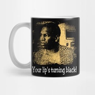 Graphic Your Lip's Turning Black Friday Movie Mug